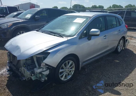 2014 Subaru Impreza 2.0I Premium из США, поврежденный, VIN JF1GPAC66E8274513